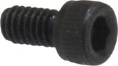 Value Collection - #3-56 UNF Hex Socket Drive, Socket Cap Screw - Alloy Steel, Black Oxide Finish, Fully Threaded, 3/16" Length Under Head - USA Tool & Supply