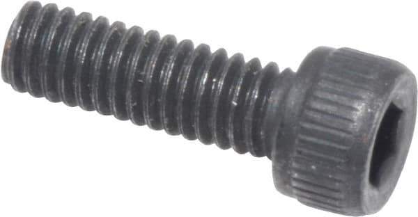 Value Collection - #3-56 UNF Hex Socket Drive, Socket Cap Screw - Alloy Steel, Black Oxide Finish, Fully Threaded, 5/16" Length Under Head - USA Tool & Supply