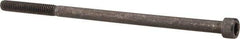 Value Collection - #8-32 UNC Hex Socket Drive, Socket Cap Screw - Alloy Steel, Black Oxide Finish, Partially Threaded, 3-1/2" Length Under Head - USA Tool & Supply