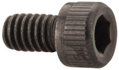 Value Collection - #4-48 UNF Hex Socket Drive, Socket Cap Screw - Alloy Steel, Black Oxide Finish, Fully Threaded, 3/16" Length Under Head - USA Tool & Supply