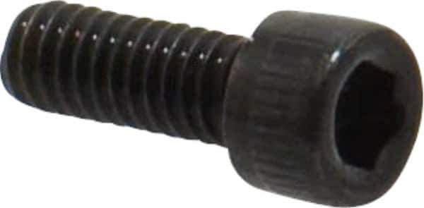 Value Collection - #4-48 UNF Hex Socket Drive, Socket Cap Screw - Alloy Steel, Black Oxide Finish, Fully Threaded, 5/16" Length Under Head - USA Tool & Supply