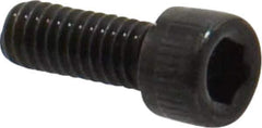 Value Collection - #4-48 UNF Hex Socket Drive, Socket Cap Screw - Alloy Steel, Black Oxide Finish, Fully Threaded, 5/16" Length Under Head - USA Tool & Supply