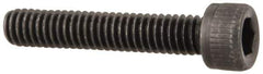 Value Collection - #4-48 UNF Hex Socket Drive, Socket Cap Screw - Alloy Steel, Black Oxide Finish, Fully Threaded, 5/8" Length Under Head - USA Tool & Supply