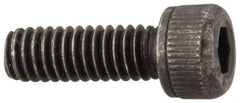 Value Collection - #5-44 UNF Hex Socket Drive, Socket Cap Screw - Alloy Steel, Black Oxide Finish, Fully Threaded, 3/8" Length Under Head - USA Tool & Supply