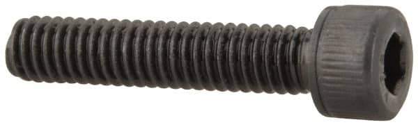 Value Collection - #5-44 UNF Hex Socket Drive, Socket Cap Screw - Alloy Steel, Black Oxide Finish, Fully Threaded, 5/8" Length Under Head - USA Tool & Supply