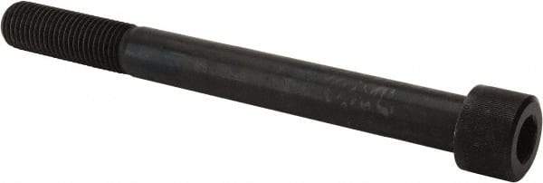 Value Collection - 1-3/8 - 6 UNC Hex Socket Drive, Socket Cap Screw - Alloy Steel, Black Oxide Finish, Partially Threaded, 14" Length Under Head - USA Tool & Supply