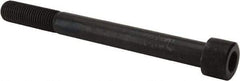 Value Collection - 1-3/8 - 6 UNC Hex Socket Drive, Socket Cap Screw - Alloy Steel, Black Oxide Finish, Partially Threaded, 14" Length Under Head - USA Tool & Supply