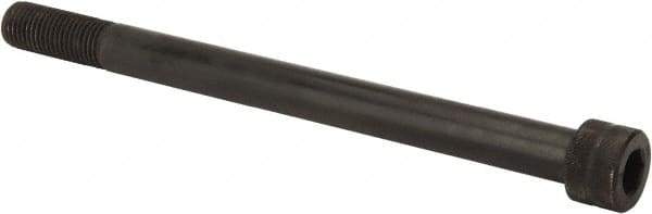 Value Collection - 1-3/8 - 6 UNC Hex Socket Drive, Socket Cap Screw - Alloy Steel, Black Oxide Finish, Partially Threaded, 18" Length Under Head - USA Tool & Supply