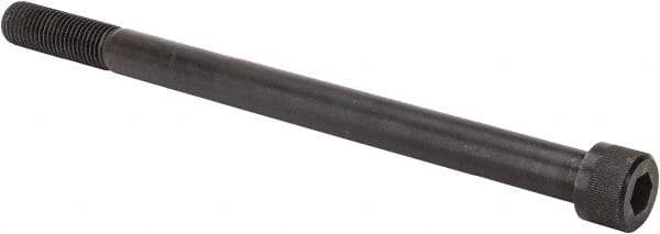 Value Collection - 1-3/8 - 6 UNC Hex Socket Drive, Socket Cap Screw - Alloy Steel, Black Oxide Finish, Partially Threaded, 20" Length Under Head - USA Tool & Supply