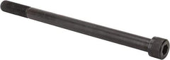 Value Collection - 1-3/8 - 6 UNC Hex Socket Drive, Socket Cap Screw - Alloy Steel, Black Oxide Finish, Partially Threaded, 20" Length Under Head - USA Tool & Supply
