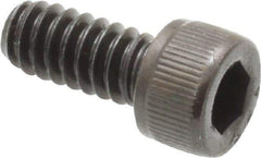 Value Collection - #10-24 UNC Hex Socket Drive, Socket Cap Screw - Alloy Steel, Black Oxide Finish, Fully Threaded, 7/16" Length Under Head - USA Tool & Supply