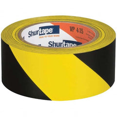 Shurtape - VP 415 Warning Stripe Tape - USA Tool & Supply