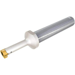 Iscar - MG, Internal, Neutral, 2.3mm Max Depth of Cut, 0.5 to 3mm Groove Width, Indexable Grooving Tool Holder - GIQ. 11.. Insert Compatibility, 12mm Shank Width, 92.5mm OAL, Through Coolant - USA Tool & Supply