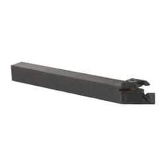 Kennametal - A3SC, Right Hand Cut, 0.79" Max Workpc Diam, A2022... Insert, Indexable Cutoff Toolholder - 0.3937 Max Depth of Cut, 1/2" Shank Width, 1/2" Shank Height, 127mm OAL - USA Tool & Supply