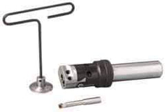 Everede Tool - 1/4" Shank Diam, Indexable Boring Bar - 3" Max Bore Depth, WCGT0 Insert - USA Tool & Supply