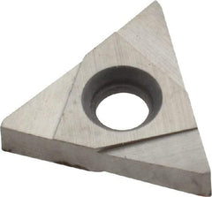 Interstate - 32TNMC Grade I22, 1/8" Cutting Width Carbide Grooving Insert - 0.15" Max Depth of Cut, Right Hand, Uncoated - USA Tool & Supply