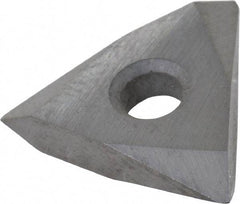 Interstate - TNMA32 60° V Grade C520 Internal/External On Edge Threading Insert - Uncoated, 8-36" External TPI, 8-20" Internal TPI, 3/8" Inscribed Circle, Neutral Cut - USA Tool & Supply