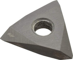 Interstate - TNMA32 60° V Grade C550 Internal/External On Edge Threading Insert - Uncoated, 8-36" External TPI, 8-20" Internal TPI, 3/8" Inscribed Circle, Neutral Cut - USA Tool & Supply