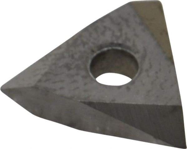 Interstate - TNMA43 60° V Grade C550 Internal/External On Edge Threading Insert - Uncoated, 6-20" External TPI, 6-12" Internal TPI, 1/2" Inscribed Circle, Neutral Cut - USA Tool & Supply