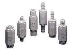 Specialty Mfr - 1/8" PVC Check Valve - Inline, FNPT x FNPT, 125 WOG - USA Tool & Supply