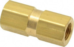 Specialty Mfr - 1/8" Brass Check Valve - Inline, FNPT x FNPT, 500 WOG - USA Tool & Supply