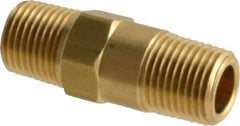 Specialty Mfr - 1/8" Brass Check Valve - Inline, MNPT x MNPT, 500 WOG - USA Tool & Supply