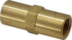 Specialty Mfr - 3/8" Brass Check Valve - Inline, FNPT x FNPT, 500 WOG - USA Tool & Supply