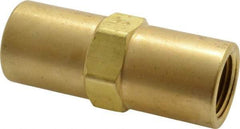 Specialty Mfr - 3/8" Brass Check Valve - Inline, FNPT x FNPT, 500 WOG - USA Tool & Supply