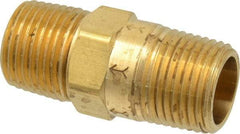 Specialty Mfr - 1/2" Brass Check Valve - Inline, MNPT x MNPT, 500 WOG - USA Tool & Supply
