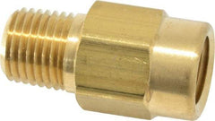 Specialty Mfr - 1/4" Brass Check Valve - Inline, FNPT x MNPT, 500 WOG - USA Tool & Supply