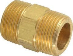 Specialty Mfr - 3/4" Brass Check Valve - Inline, MNPT x MNPT, 1,200 WOG - USA Tool & Supply