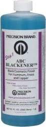 Precision Brand - 1 Quart Bottle ABC Blackener - 32 Fluid Ounce Bottle - USA Tool & Supply