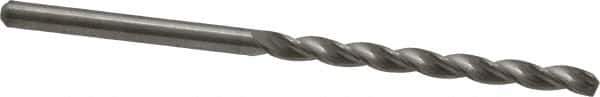 M.A. Ford - #36 150° Solid Carbide Jobber Drill - Bright Finish, Right Hand Cut, Parabolic Flute, Straight Shank, 2-1/4" OAL, Standard Point - USA Tool & Supply