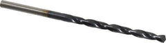 Hertel - #27 135° Cobalt Jobber Drill - TiAlN Finish, Right Hand Cut, Spiral Flute, Straight Shank, 3" OAL, Split Point - USA Tool & Supply