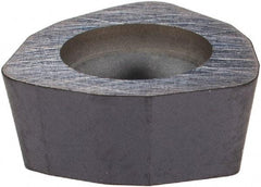 Kennametal - WPMW415 GP Grade KC522M Carbide Milling Insert - TiAlN Finish, 0.1654" Thick, 0.3752" Inscribed Circle, 1.5mm Corner Radius - USA Tool & Supply