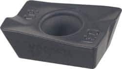 Kennametal - ADPT1505 GD Grade KCPK30 Carbide Milling Insert - TiN/TiCN/Al2O3 Finish, 0.2299" Thick, 0.8mm Corner Radius - USA Tool & Supply