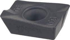 Kennametal - ADPT1505 GD Grade KCPK30 Carbide Milling Insert - TiN/TiCN/Al2O3 Finish, 0.2299" Thick, 0.8mm Corner Radius - USA Tool & Supply