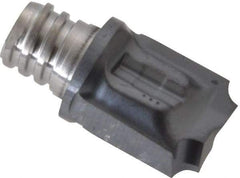 Iscar - MM HR Grade IC908 Carbide Concave Radius Milling Tip Insert - TiAlN Finish, 2 Flutes, 0.268" Cutting Diam, 3/8" Depth of Cut, 0.492" Extension, 1/16" Cnr Rad - USA Tool & Supply