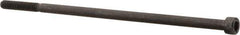 Value Collection - #10-24 UNC Hex Socket Drive, Socket Cap Screw - Alloy Steel, Black Oxide Finish, Partially Threaded, 5" Length Under Head - USA Tool & Supply