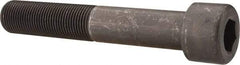 Value Collection - 1-12 UNF Hex Socket Drive, Socket Cap Screw - Alloy Steel, Black Oxide Finish, Partially Threaded, 6" Length Under Head - USA Tool & Supply