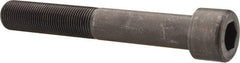 Value Collection - 1-12 UNF Hex Socket Drive, Socket Cap Screw - Alloy Steel, Black Oxide Finish, Partially Threaded, 7" Length Under Head - USA Tool & Supply