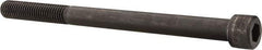Value Collection - 9/16-12 UNC Hex Socket Drive, Socket Cap Screw - Alloy Steel, Black Oxide Finish, Partially Threaded, 7-1/2" Length Under Head - USA Tool & Supply