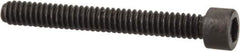 Value Collection - #1-64 UNC Hex Socket Drive, Socket Cap Screw - Alloy Steel, Black Oxide Finish, Fully Threaded, 5/8" Length Under Head - USA Tool & Supply