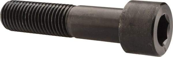 Value Collection - 1-3/8 - 6 UNC Hex Socket Drive, Socket Cap Screw - Alloy Steel, Black Oxide Finish, Partially Threaded, 6" Length Under Head - USA Tool & Supply