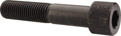 Value Collection - 1-3/8 - 6 UNC Hex Socket Drive, Socket Cap Screw - Alloy Steel, Black Oxide Finish, Partially Threaded, 7" Length Under Head - USA Tool & Supply