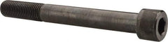 Value Collection - 1-3/8 - 6 UNC Hex Socket Drive, Socket Cap Screw - Alloy Steel, Black Oxide Finish, Partially Threaded, 12" Length Under Head - USA Tool & Supply