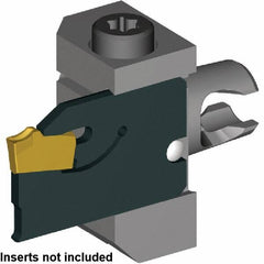 Kennametal - Right Hand Cut, Size KM16, Modular Turning & Profiling Cutting Unit Head - KM16BSR KM MICRO BLADE HOLDER - USA Tool & Supply