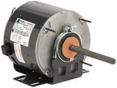 US Motors - 1/2 hp, ODP Enclosure, Auto Thermal Protection, 1,075 RPM, 230 Volt, 60 Hz, Single Phase Permanent Split Capacitor (PSC) Motor - Size 48Z Frame, Cradle Mount, 1 Speed, Ball Bearings, 3.1 Full Load Amps, B Class Insulation, Reversible - USA Tool & Supply