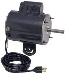 US Motors - 1/4 hp, OAO Enclosure, Auto Thermal Protection, 1,075 RPM, 115 Volt, 60 Hz, Single Phase Permanent Split Capacitor (PSC) Motor - Size 48YZ Frame, Yoke Mount, 2 Speed, Ball Bearings, 5.7 Full Load Amps, B Class Insulation, CCW Lead End - USA Tool & Supply