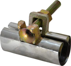 B&K Mueller - 3/4" Pipe Single Bolt 3" Repair Clamp - For Providing Strong Positive Seal In Repairing Leaking Pipes - USA Tool & Supply